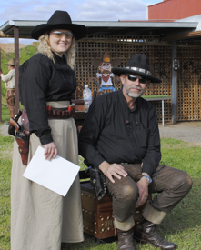 Rancher and daughter